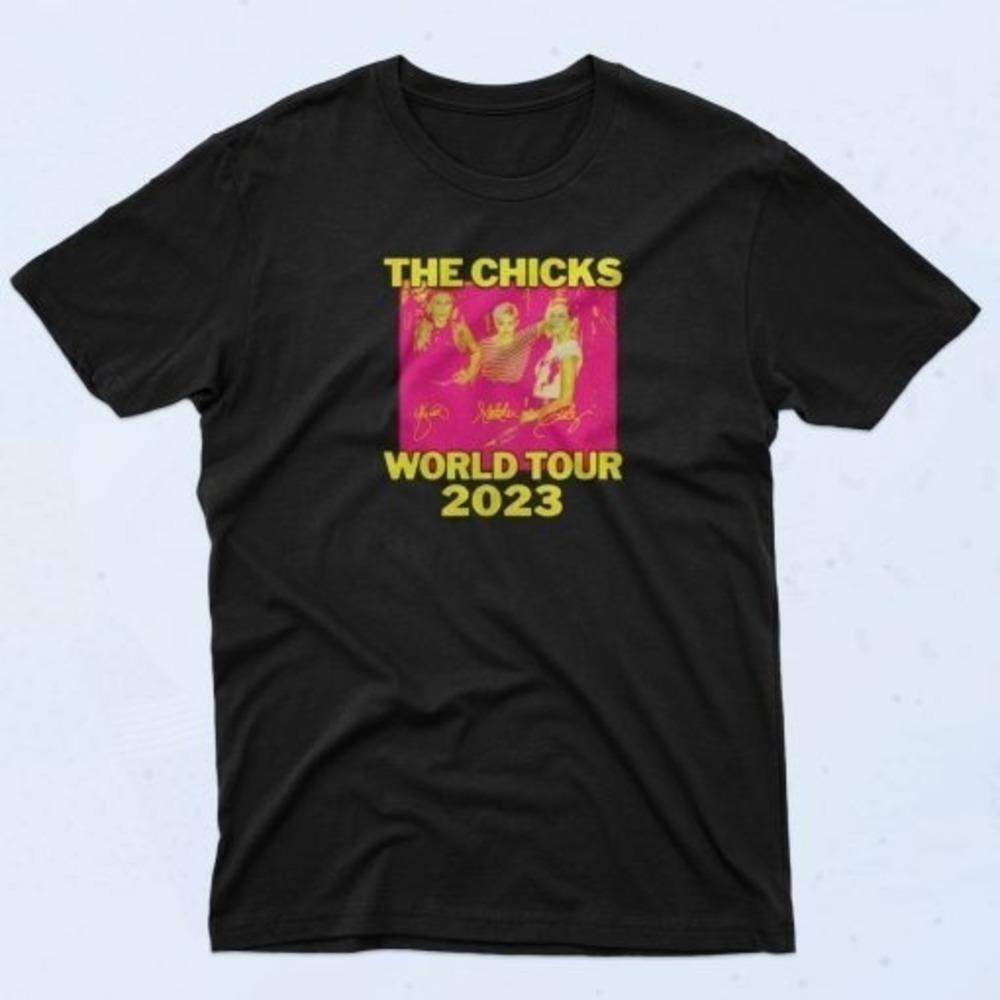 The Chicks World Tour Country Music Concert TShirt